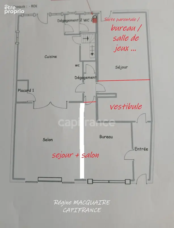 A Vendre -  Maison de bourg rénovée – 190 m² – 5 chambres – équipements modernes : une opportunité rare au centre bourg. MORTAIN - photo 32