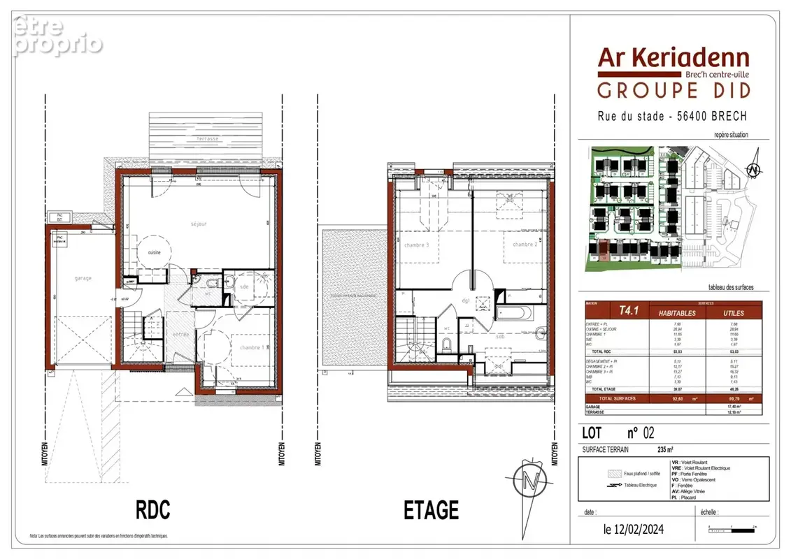 Maison 4 pièces 99 m² tous commerces à pied centre ville Brech - photo 6