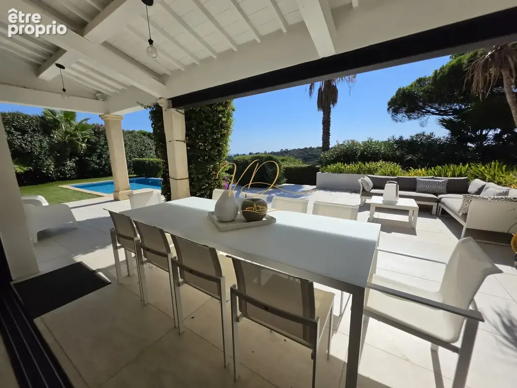 Villa avec piscine à débordement et vue mer   La Croix-Valmer - photo 4