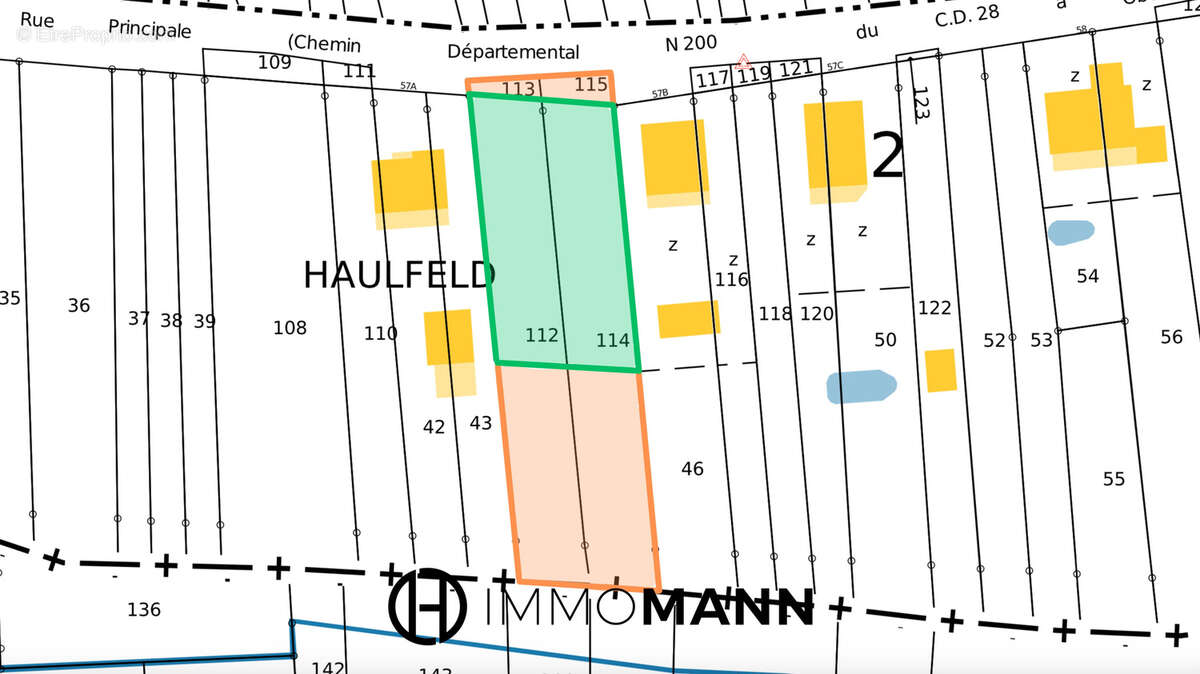 Terrain à OBERDORF-SPACHBACH