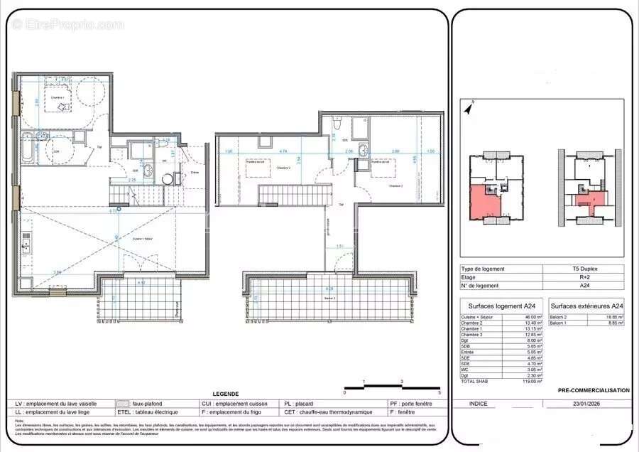 Appartement à PRAZ-SUR-ARLY