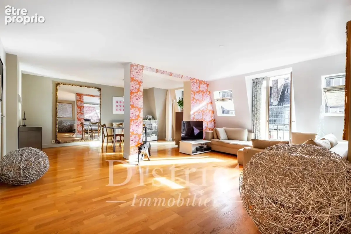 Fbg saint honore / parc monceau - duplex 134m² - dernier etage - photo 4