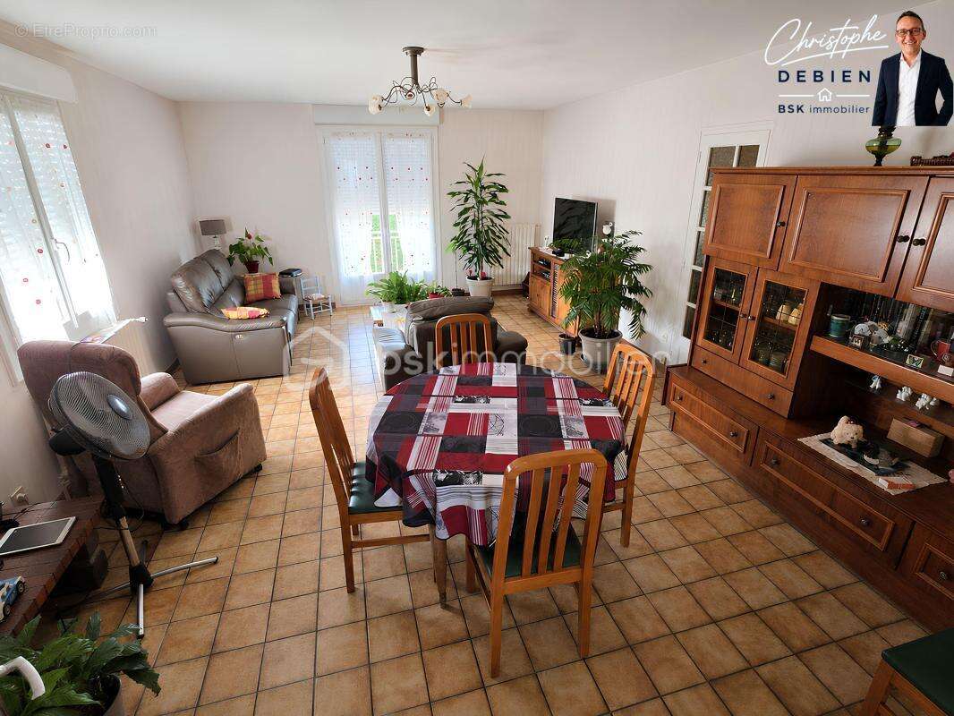 Exclusivité – maison familiale 124 m² – 4 chambres – sous-sol complet – terrain 1 113 m² – à 3 minutes de saint-martin-des-noyer - photo 2