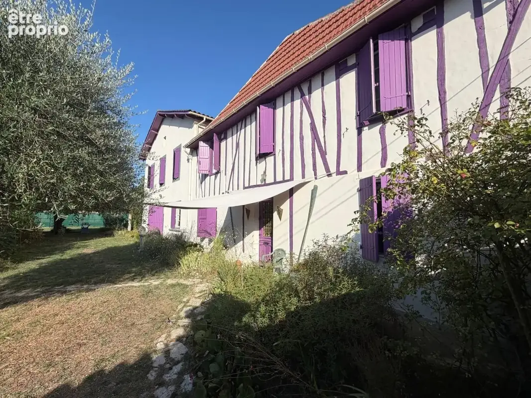 PLAISANCE (32) centre, élegante MAISON DE MAITRE XVIIIs, sans travaux, 190m2 sur 800m2 de jardin clos et paysagé, belle dépendan - photo 23