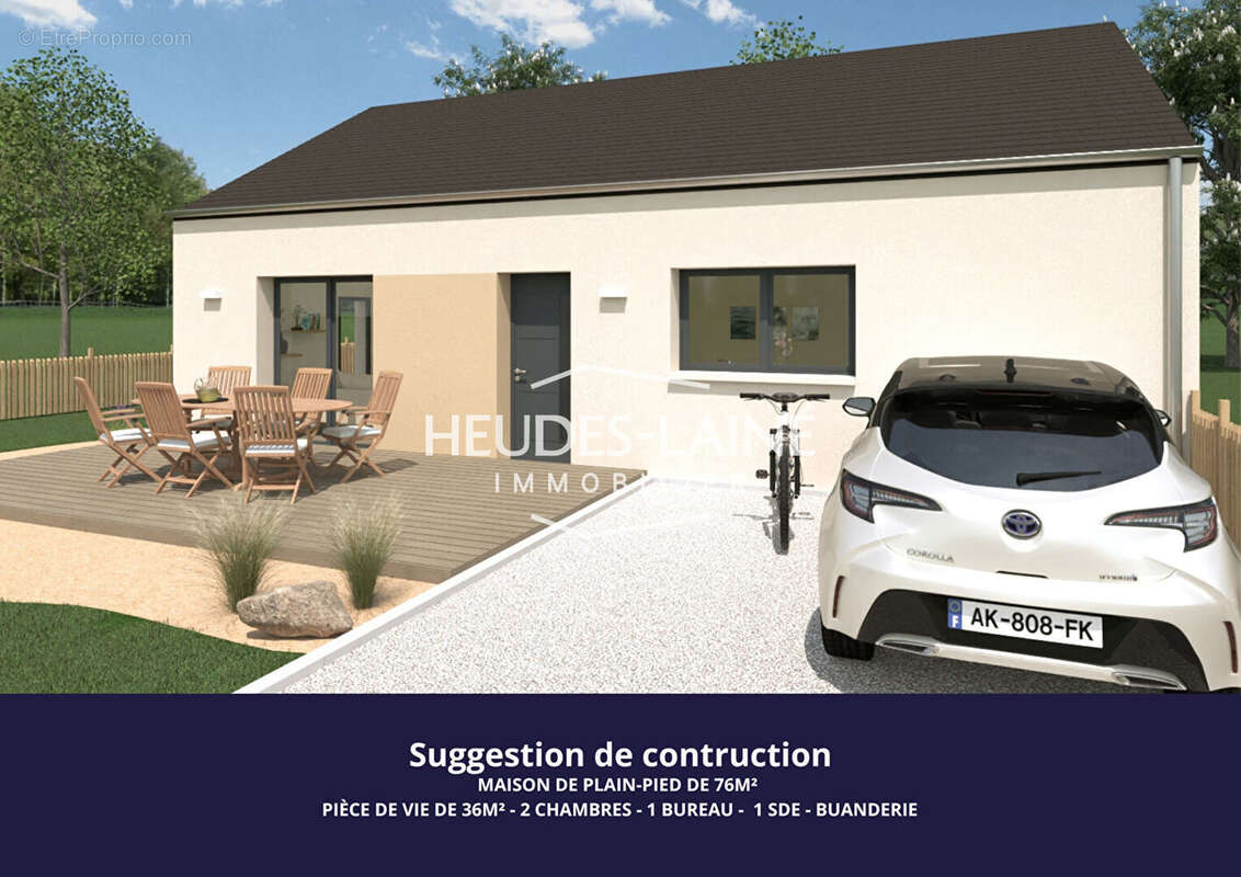 Terrain à LE VAL-SAINT-PERE