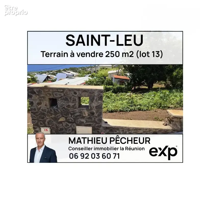 Terrain à SAINT-LEU