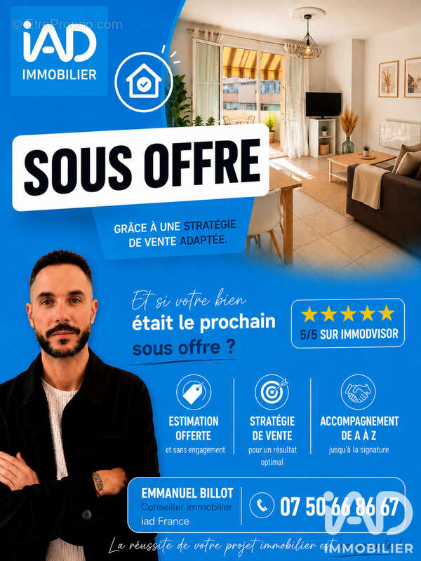Appartement 56 m² à Toulon  - photo 2