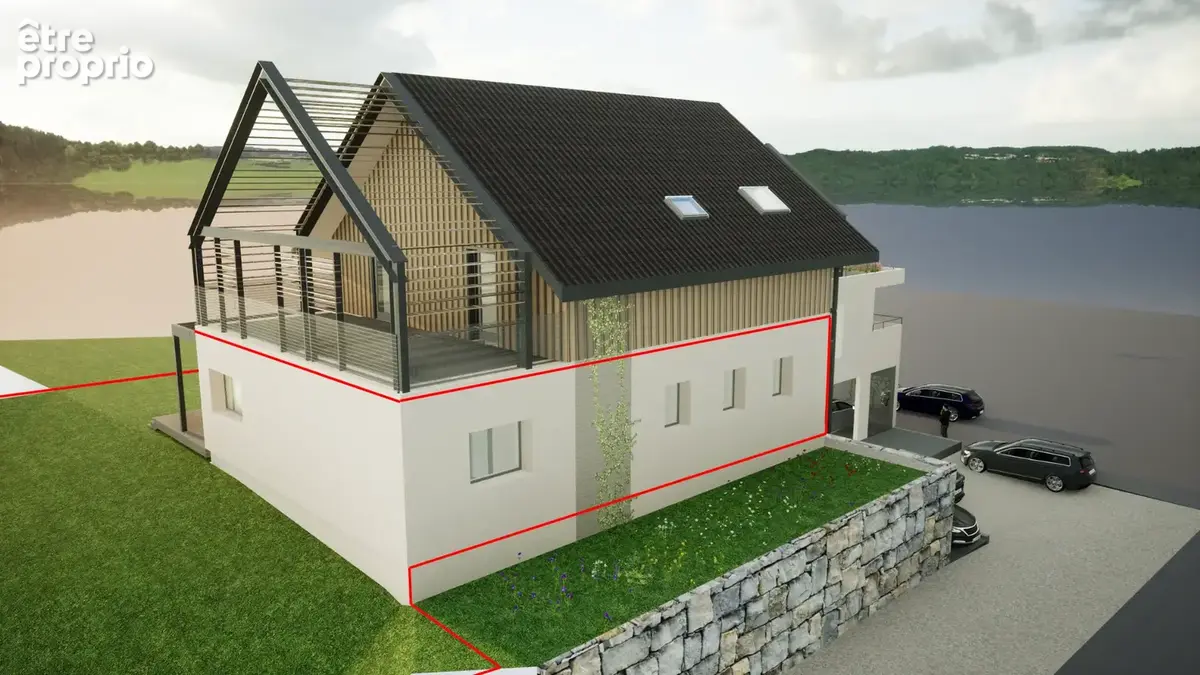 MOUXY - VEFA T4 103m2 avec jardin privé de 438m2 - vue montagnes - résidence neuve - photo 6