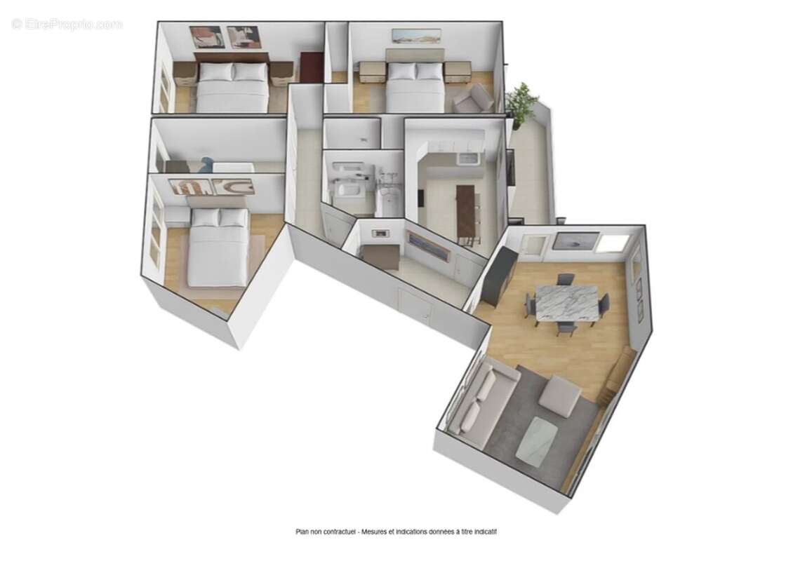 Appartement à LE MEE-SUR-SEINE