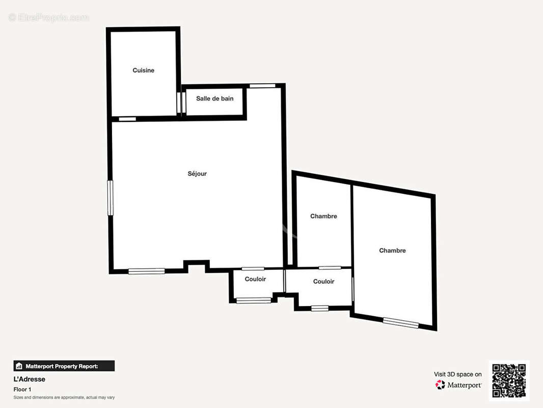 Appartement CHILLY-MAZARIN 3 pièces atypique 52.75 m² - photo 8