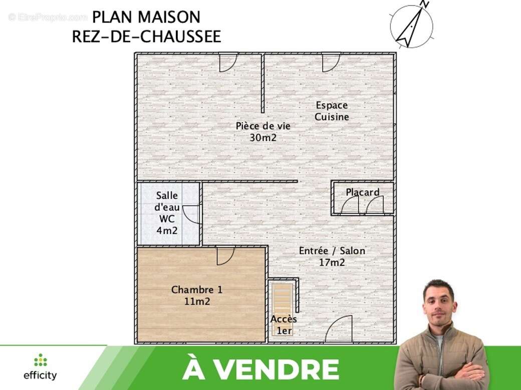 Maison 71 m² à Availles-Limouzine  - photo 17