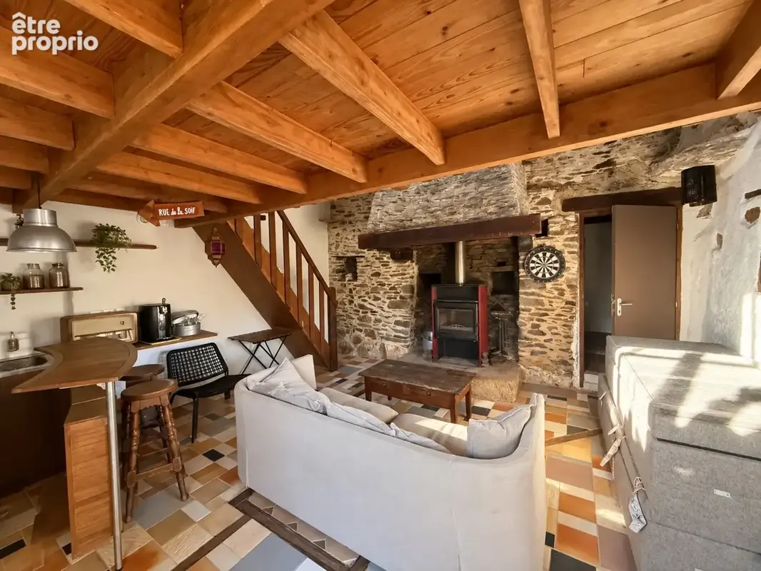 Maison familiale en pierres de caractère – 205 m² – 4 chambres – Jardin de 1 000 m² – Bréhan - photo 21