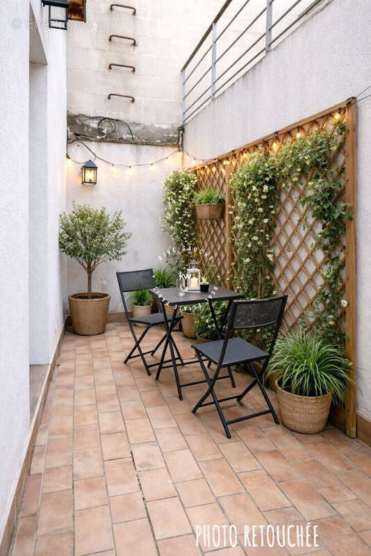 Terrasse / Patio projection d'aménagement - Appartement à MALAKOFF
