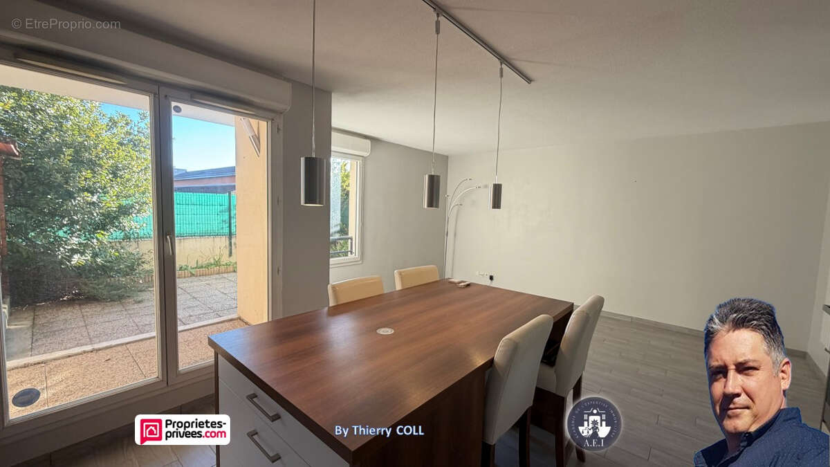 Rare sur le secteur  appartement t3 en rez-de-jardin avec extérieurs & garage saint-priest - photo 2