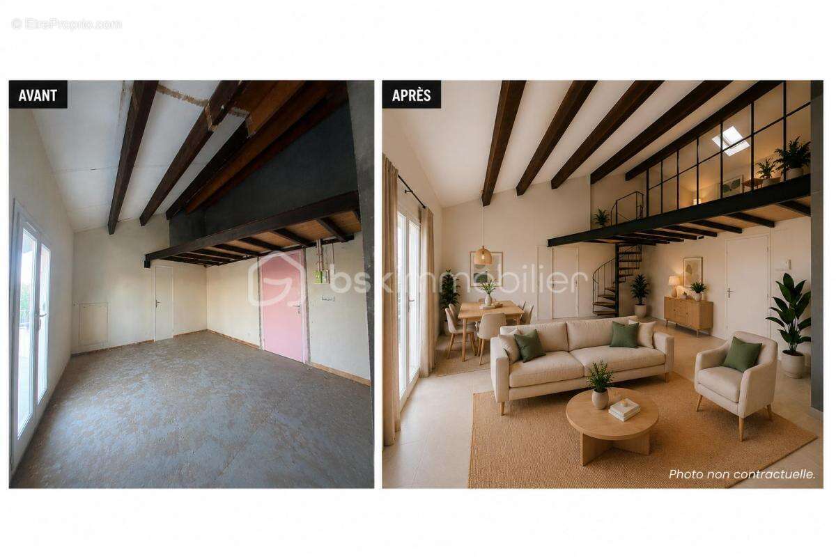SAINT-CHRISTOL ((84) - Créez votre grand T3 sur mesure ! Appartement à rénover de 100 m² env. situé au 3ème étage avec ascenseur - photo 13