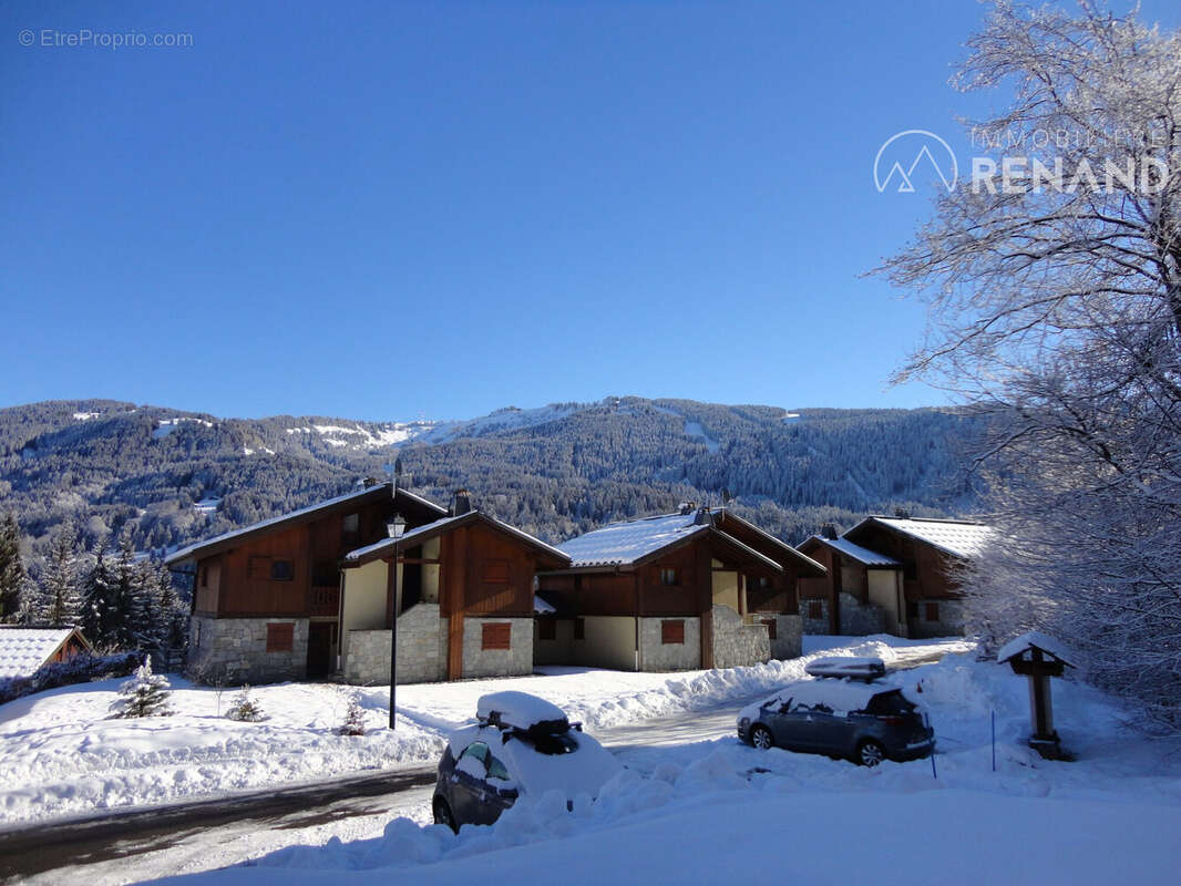 Vue hiver  - Appartement à CHATILLON-SUR-CLUSES