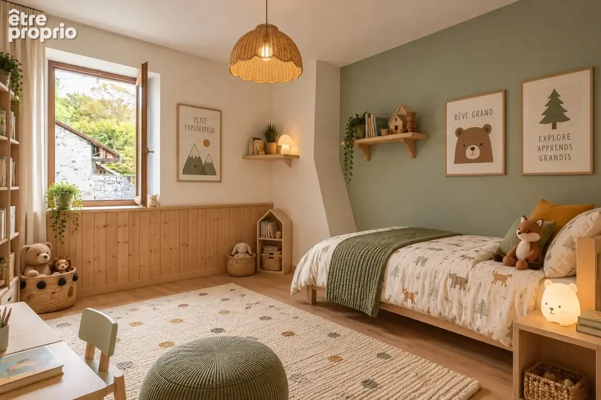 Cruet – Maison 62 m² avec atelier, jardin et combles aménageables - photo 14