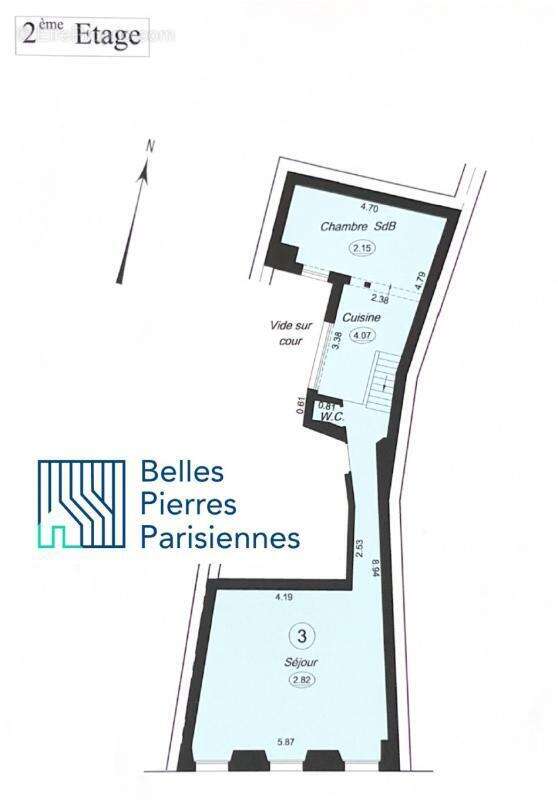 Appartement à PARIS-2E