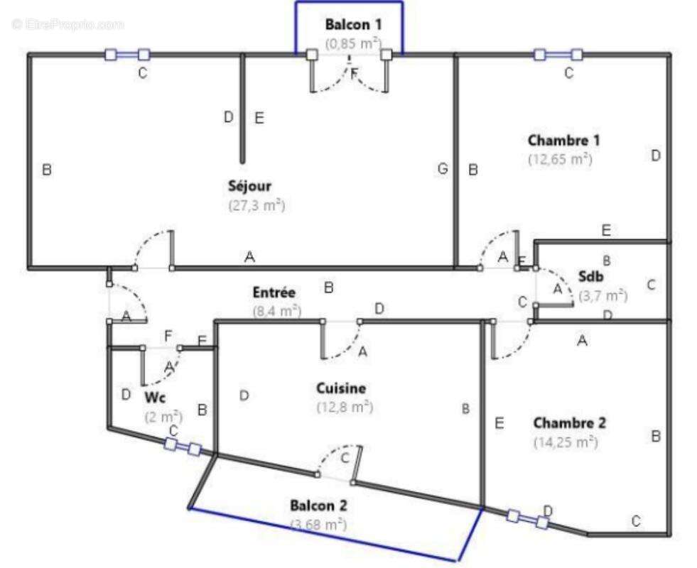 Appartement à ROANNE
