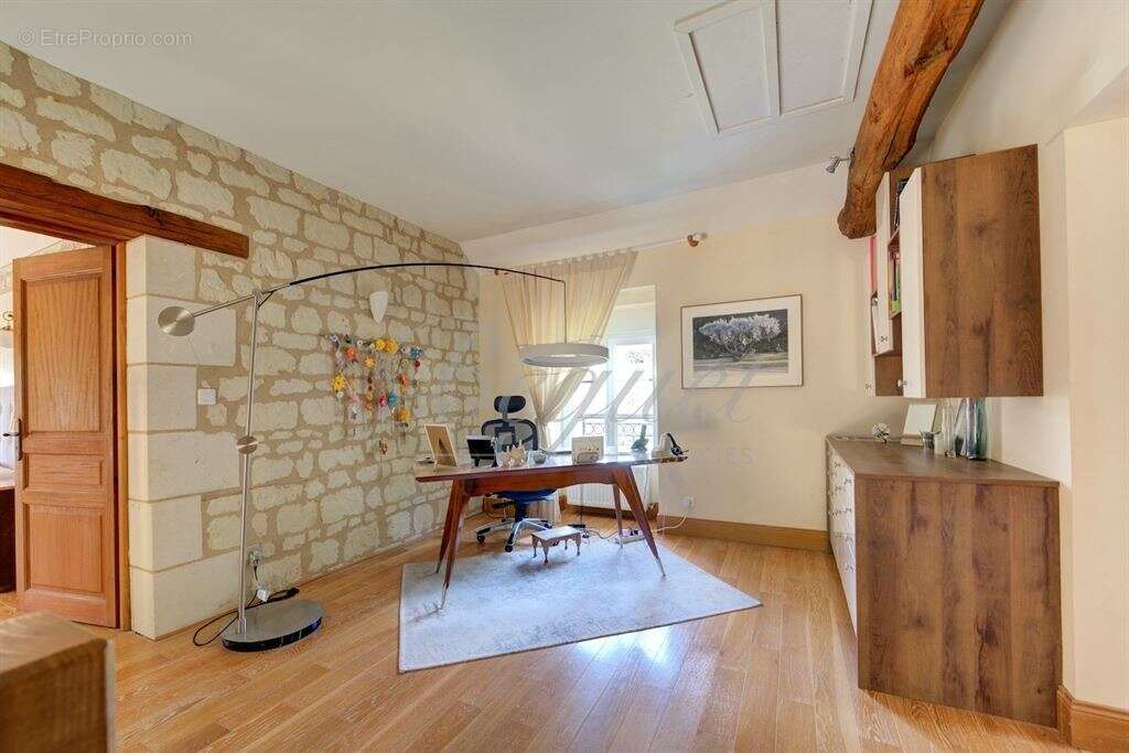 Indre et loire - chinon / thizay 37500 - maison 234 m² - 5 ch - deux gites - piscine - parc 8 000 m² - photo 9