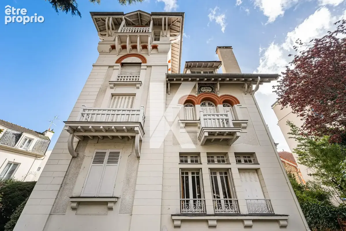 Façade coté  - Maison à ENGHIEN-LES-BAINS