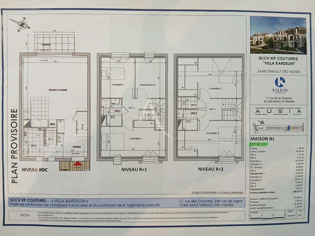 Maison à SAINT-THIBAULT-DES-VIGNES