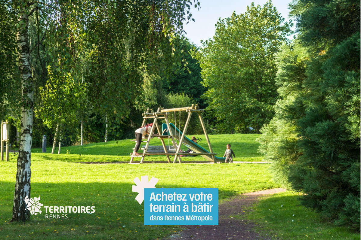Grand terrain à bâtir libre de constructeur Clayes - Rennes Métropole - photo 3