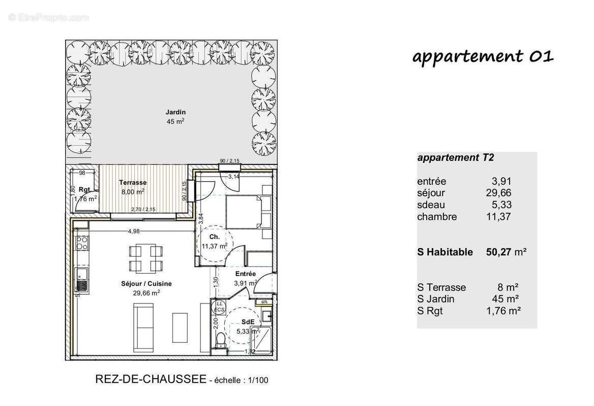 Photo 4 - Appartement à GUEREINS
