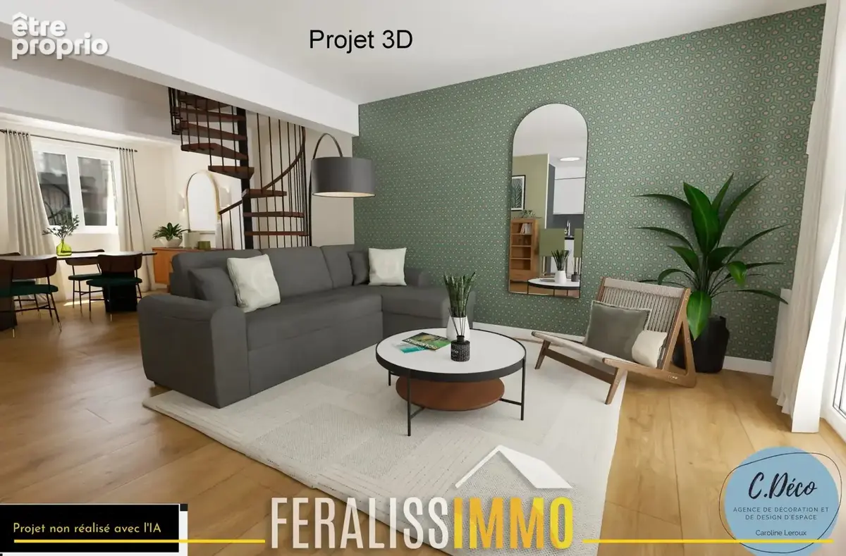 Maison familiale 4 chambres, jardin Est ! - photo 2