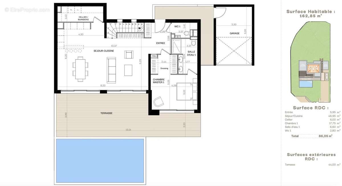 Appartement à MOUGINS