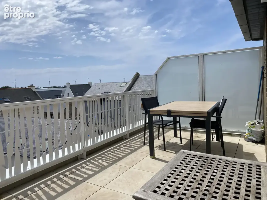 Terrasse avec vue dégagée