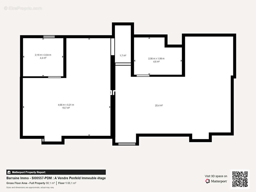 Brest penfeld immeuble de rapport 4 lots : 2 studios - 2 t2 duplex jardin - photo 13
