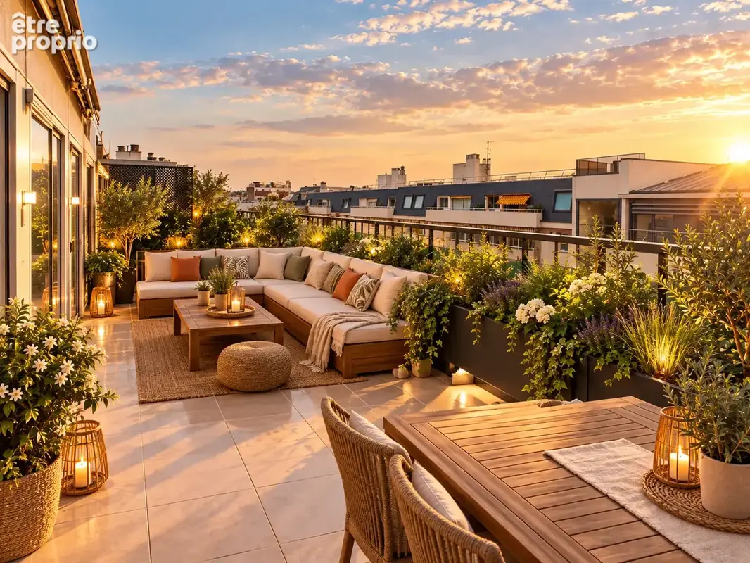 Vincennes centre rue leroyer dernier etage 127,48 m2 avec terrasse - photo 22