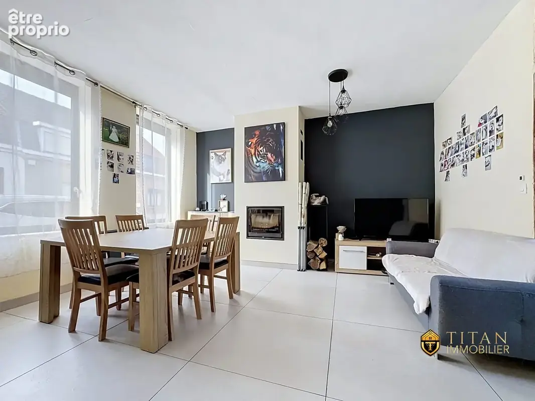  Maison, 2 chambres, 1 bureau, jardin, cave, St-pol-sur-Mer. Titan Immobilier
