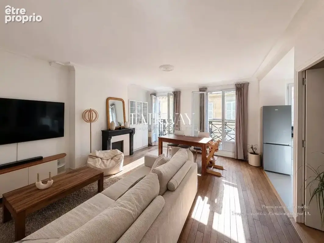 Appartement de 3 pièces et 52 m² entièrement rénové à deux pas du métro Brochant, 17ème arrondissement de Paris - photo 3