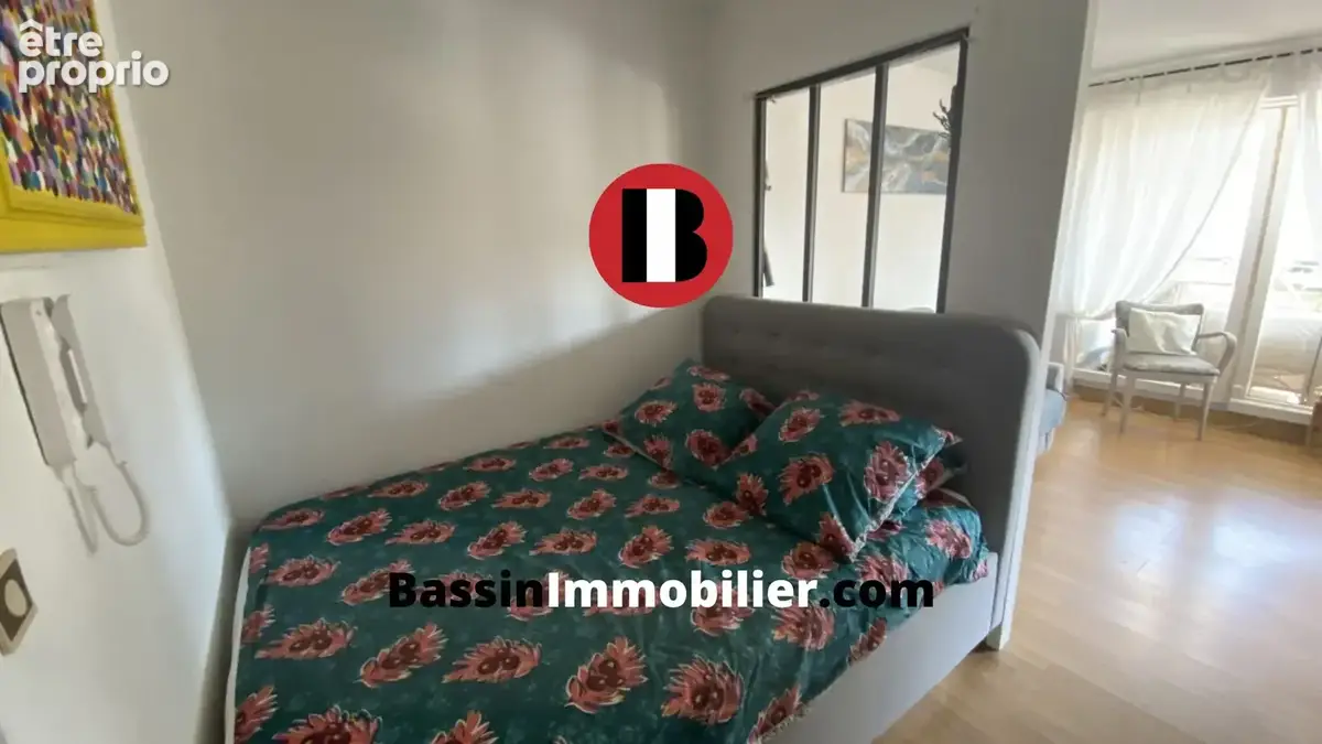Studio cabine avec Terrasse, Parking et Cellier - Arcachon