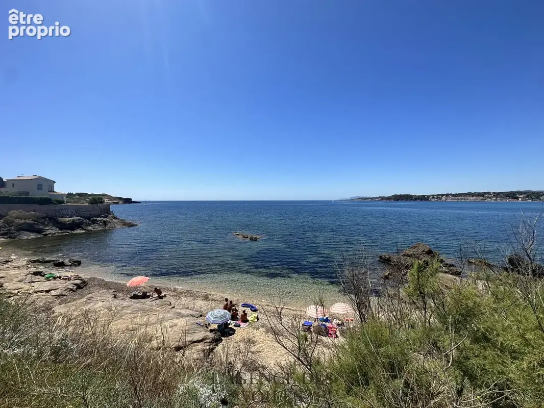 Exclusivité! Six-fours-les-plages T2 exceptionnel de 56m2 avec 54m2 de terrasse au dernier étage vue mer - photo 3