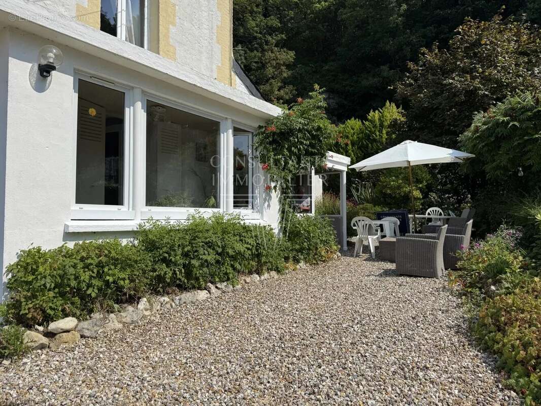Trouville sur mer maison vue mer 3 chambres jardin - photo 13