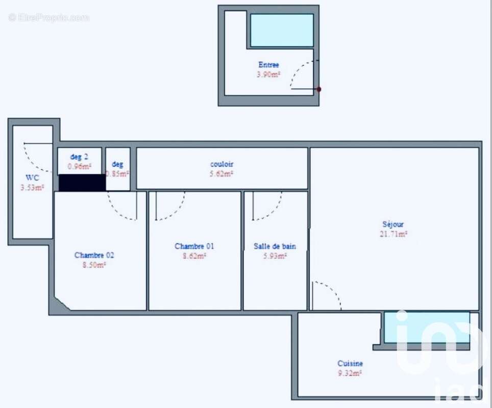 Photo 3 - Appartement à COUILLY-PONT-AUX-DAMES
