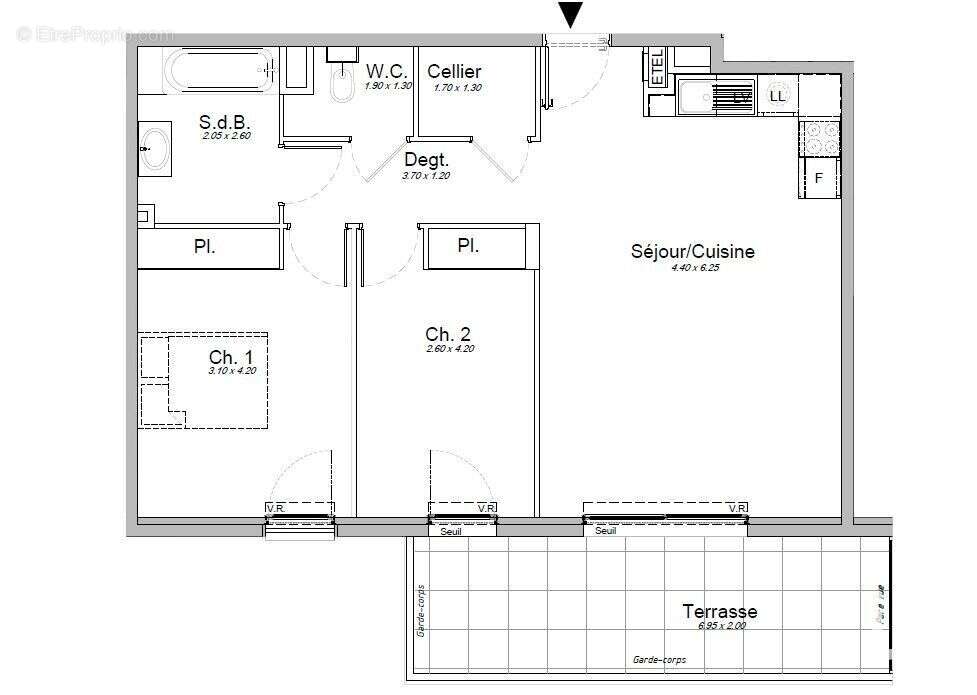 Photo 6 - Appartement à SAINT-LAURENT-DU-VAR