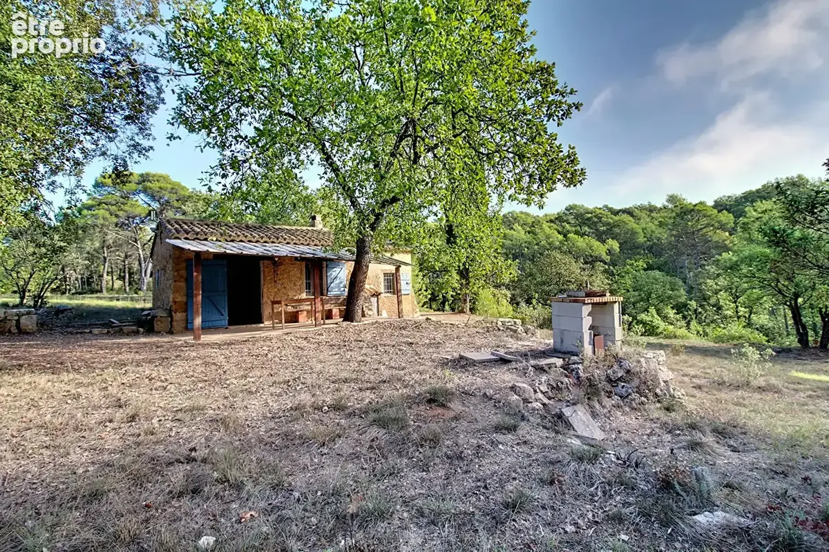 À VENDRE EN EXCLUSIVITÉ - TRANS-EN-PROVENCE - CABANON sur un terrain en zone naturelle de 1,7 hectares - photo 11