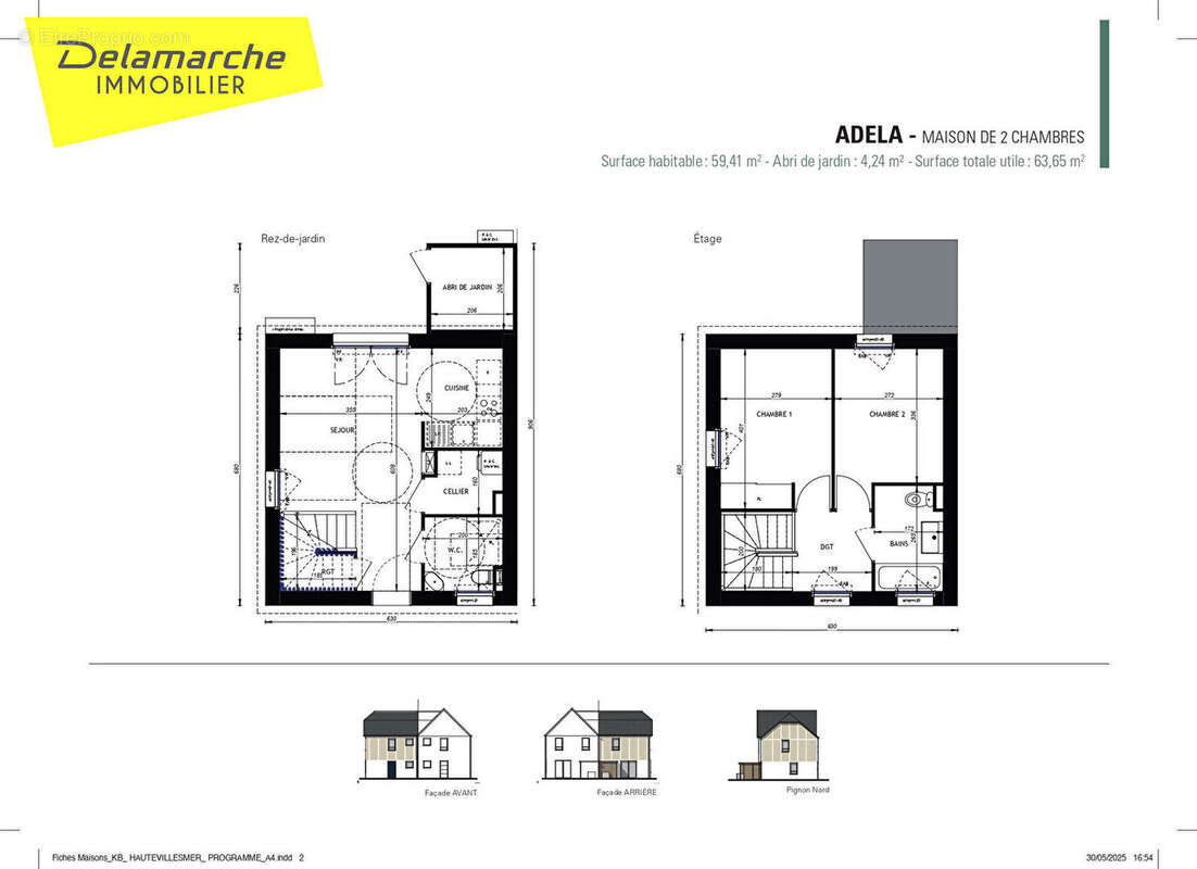 Maison à HAUTEVILLE-SUR-MER