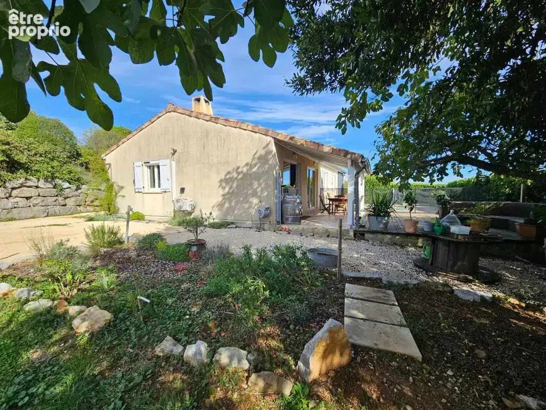 SUD ARDÈCHE – SAINT-PAUL-LE-JEUNE (07460) Coup de cœur assuré ! Charmante villa de plain-pied sans aucun travaux, sur grand terr - photo 12