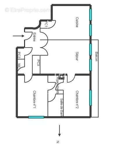 Appartement à TOULOUSE