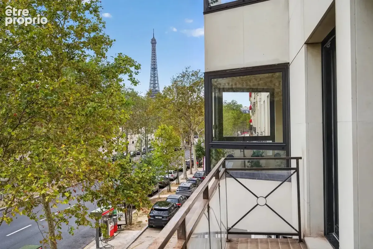 Invalides. appartement vue tour eiffel - photo 13