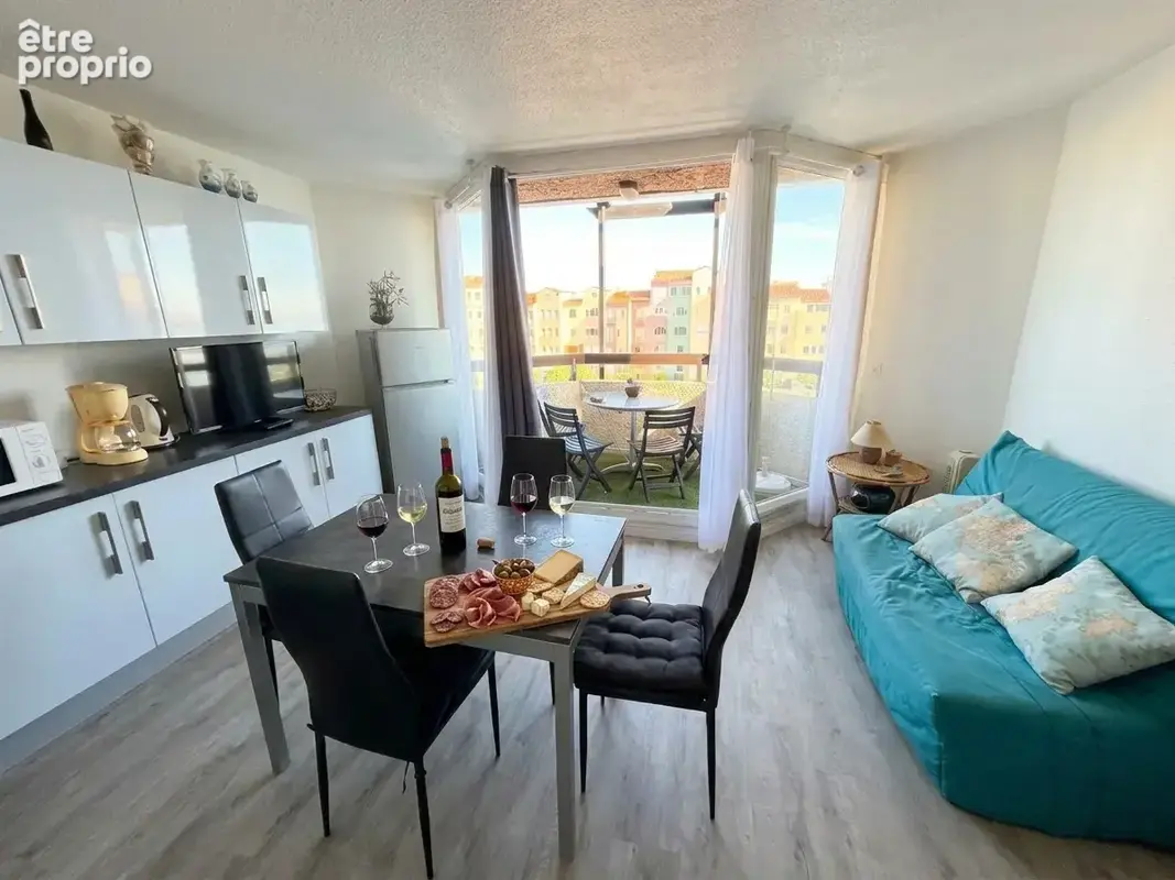 Rare à Le Barcarès   Duplex T3 au bord de l'eau avec vue panoramique & comble aménageable - photo 2
