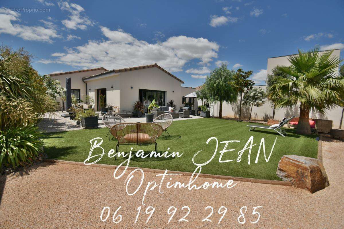 Villa lumineuse avec jardin d’exception – Lespignan - photo 2