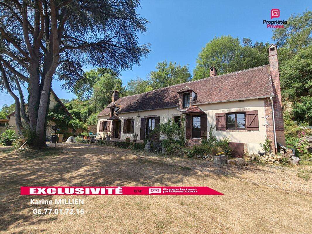 MUZY 27650 Maison individuelle de type longère - 1 étage - 3 chambres - Salle de jeux - Cave - Terrain - 193000  HAI - photo 2