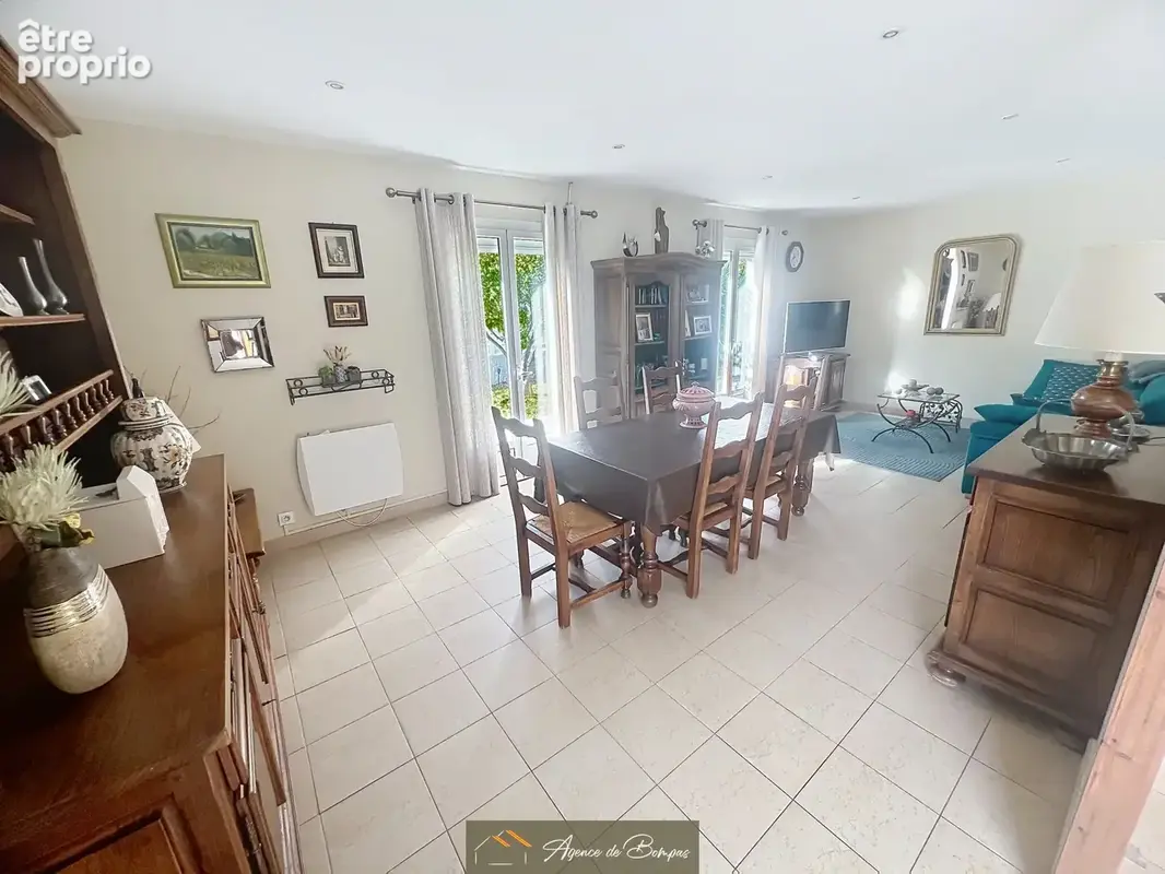 Secteur residentiel - villa 3 faces 82 m2 hbts  sur 443 m2 de terrain  -  garage -jacuzzi - photo 3