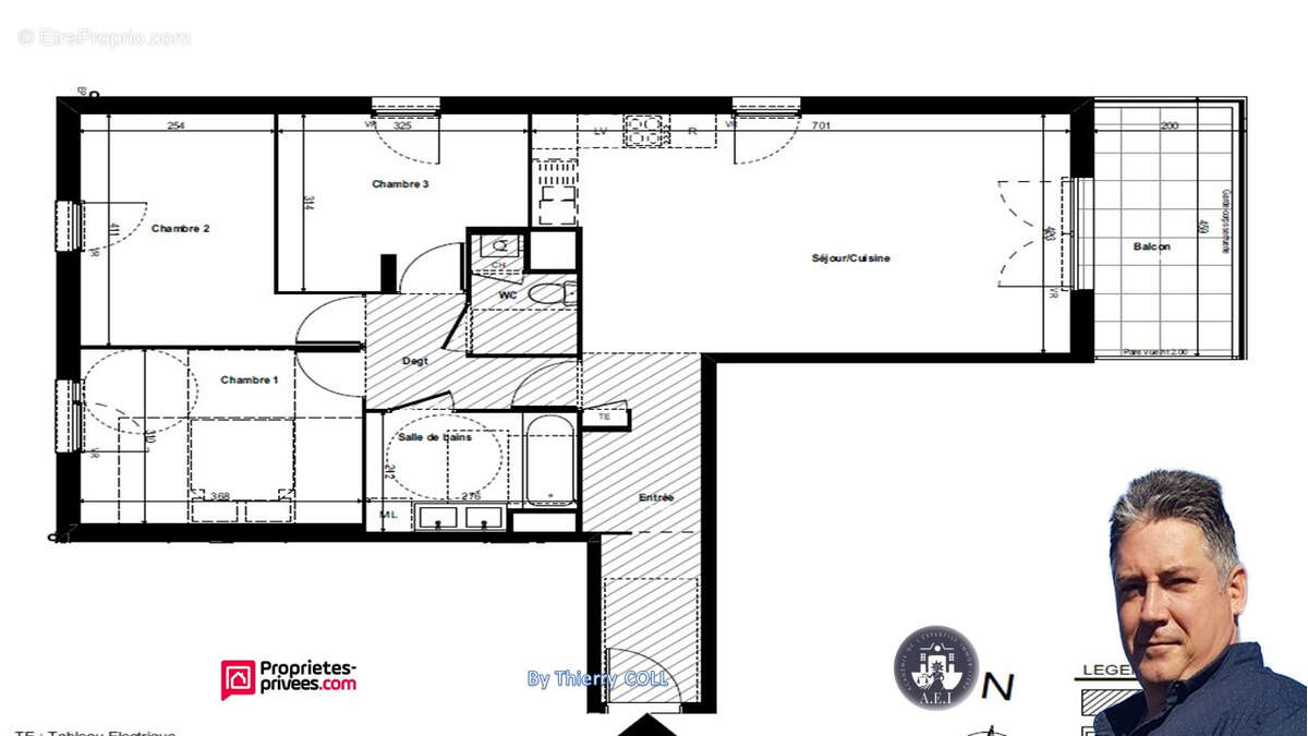 Appartement à RILLIEUX-LA-PAPE